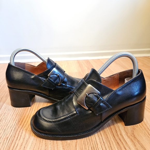 May Fair Women's Casual Block Heel Black Shoes Size EU 37. - Picture 10 of 11